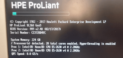 Setting up RAID 5 on HP ProLiant DL360 server