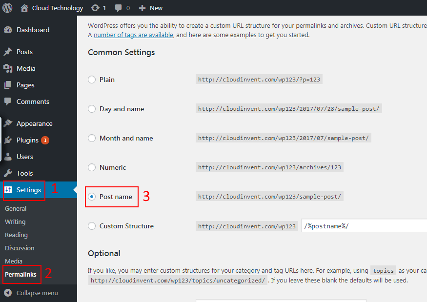 Removing date from Wordpress urls
